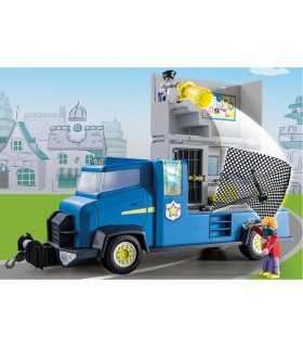 Playmobil duck on call camion policia