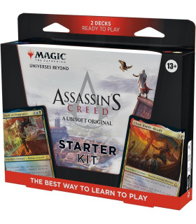 Juego de cartas magic the gathering ssassin's creed starter kit español