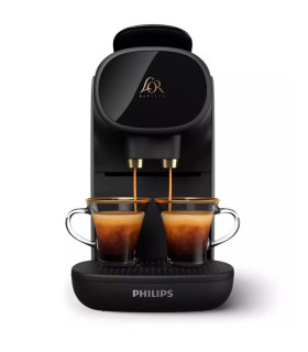 Cafetera philips l'or barista sublime piano noir boquilla doble - dep.0.8l - doble capsula