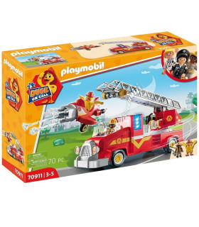 Playmobil duck on call camion bomberos