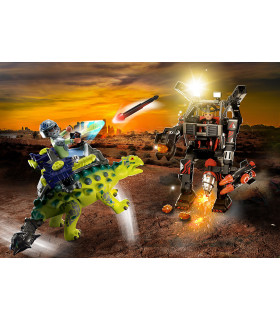 Playmobil saichania: defensa del luchador