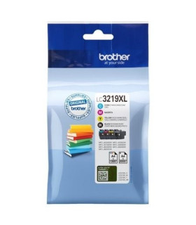 Pack cartuchos tinta brother lc3219xlval negro cian magenta amarillo 3000 paginas negro - 1500 paginas color