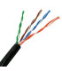 Bobina de Cable RJ45 para Exteriores UTP Aisens A133-0212 Cat.5e/ 100m/ Impermeable/ Negro
