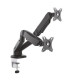 Soporte para 2 Monitores Aisens DT27TSR-045/ hasta 9kg